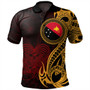 Papua New Guinea Polo Shirt PNG Tribal Tattoo Symbols