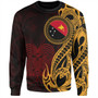 Papua New Guinea Sweatshirt PNG Tribal Tattoo Symbols