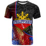 Philippines Filipinos T-Shirt Filipinos Sun Grunge Background Style