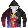 Philippines Filipinos Sherpa Hoodie Filipinos Sun Grunge Background Style