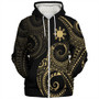 Philippines Filipinos Sherpa Hoodie Sun Tribal Tattoo Design