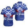 Samoa Custom Personalised Short Sleeve Shirt Toa Samoa Tribal Pattern