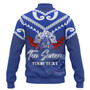 Samoa Baseball Jacket Toa Samoa Tribal Pattern