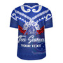 Samoa Rugby Jersey Toa Samoa Tribal Pattern