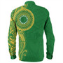 Cook Islands Long Sleeve Shirt Tribal Tattoo Circle