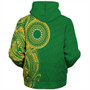 Cook Islands Sherpa Hoodie Tribal Tattoo Circle