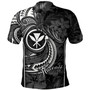 Hawaii Custom Personalised Polo Shirt Polynesian Patterns Tropical Flowers Curve Style