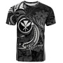 Hawaii Custom Personalised T-Shirt Polynesian Patterns Tropical Flowers Curve Style