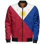 Philippines Filipinos Bomber Jacket Flag Style