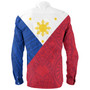 Philippines Filipinos Long Sleeve Shirt Flag Style