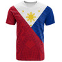 Philippines Filipinos T-Shirt Flag Style