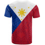 Philippines Filipinos T-Shirt Flag Style