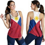 Philippines Filipinos Women Tank Flag Style