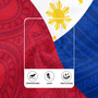 Philippines Filipinos Rugby Jersey Flag Style