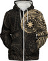 Philippines Filipinos Polynesian Tattoo Style Sherpa Hoodie1