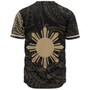 Philippines Filipinos Polynesian Tattoo Baseball Shirt2