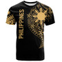 Philippines Filipinos Custom Personalised T-Shirt Tatau Gold Pattern