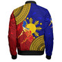 Philippines Filipinos Custom Personalised Bomber Jacket Philippines Pride