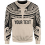 Hawaii Custom Personalised Sweatshirt Polynesian Tattoo Style