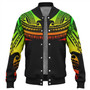 Polynesian Custom Personalised Baseball Jacket Polynesian Tattoo Style