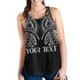 Hawaii Custom Personalised  Women Tank Black Polynesian Tribal Tatau Design