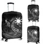 Philippines Filipinos Luggage Cover Philippines Sun Tribal Patterns Tropical Flowers Curve Style
