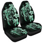 Hawaii Car Seat Covers Hibiscus Plumeria Mix Polynesian Turtle