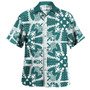 Hawaii Polynesian Combo Dress And Shirt Flower Pacific Island