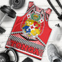 Tonga Tank Top Tonga Kingdom Tongan Ngatu Style