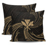 Hawaii Pillow Cover Kanaka Map Tribal Wave