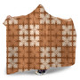 Hawaii Hooded Blanket Traditional Design Pattern