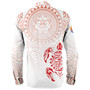 Tahiti Long Sleeve Shirt Tahitian Tribal Tattoos Style