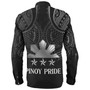 Philippines Filipinos Custom Personalised Long Sleeve Shirt Black Sun And Stars Tribal Tatau Design