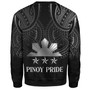 Philippines Filipinos Custom Personalised Sweatshirt Black Sun And Stars Tribal Tatau Design