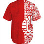 Tahiti Baseball Shirt Pattern Tribal