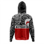 New Zealand Hoodie Aotearoa Maori Haka Face