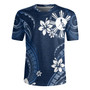 Philippines Filipinos Rugby Jersey Philippines White Hibiscus Flowers Tribal Pattern
