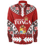 Tonga Long Sleeve Shirt Kingdom Of Tonga Tribal Patterns