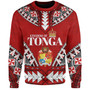 Tonga Sweatshirt Kingdom Of Tonga Tribal Patterns