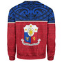 Philippines Filipinos Custom Personalised Sweatshirt Coat Of Arms Tribal Patterns Style