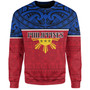 Philippines Filipinos Custom Personalised Sweatshirt Coat Of Arms Tribal Patterns Style