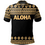 Hawaii Custom Personalised Polo Shirt Aloha Turtle With Traditional Hawaiian