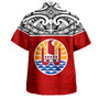 Tahiti Custom Personalised Hawaiian Shirt Coat Of Arms Polynesia Patterns Style