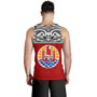 Tahiti Custom Personalised Tank Top Coat Of Arms Polynesia Patterns Style