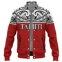 Tahiti Custom Personalised Baseball Jacket Coat Of Arms Polynesia Patterns Style