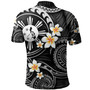 Philippines Filipinos Polo Shirt Plumeria Flowers Tribal Motif Style