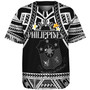 Philippines Filipinos Custom Personalised Baseball Shirt Filipinos Plumeria Flowers Mix Tribal Patterns