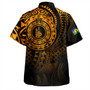 New Caledonia Hawaiian Shirt Pearl Of The Pacific Gold Polynesian Tattau