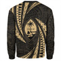 Guam Sweatshirt Micronesian Tribal Wave