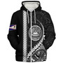 American Samoa Sherpa Hoodie Samoa Tribal Polynesian Coat Of Arms